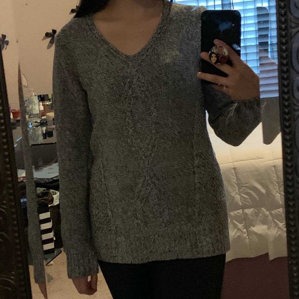 Grey sweater